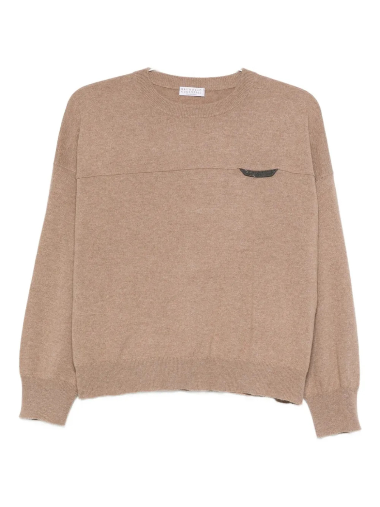 Футболка Brunello Cucinelli с имитацией кармана, коричневый
Футболка Brunello Cucinelli с имитацией кармана, коричневый