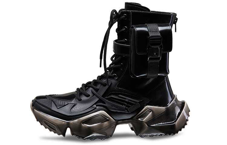 Mecha Jelly Knight ботинки Limit Collection амортизирующие износостойкие высокие массивные кроссовки Unisex Black OGR
Mecha Jelly Knight ботинки Limit Collection амортизирующие износостойкие высокие массивные кроссовки Unisex Black OGR