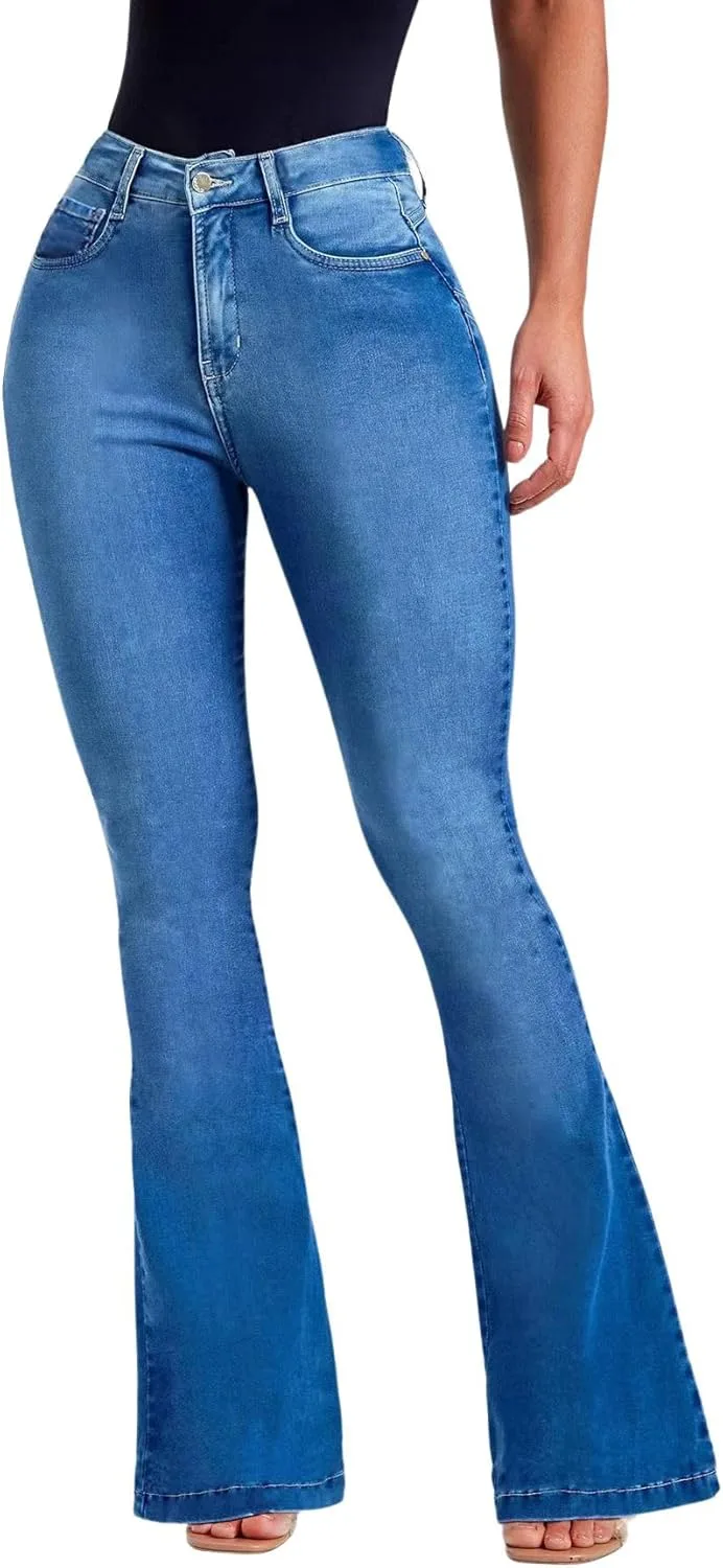 Женские джинсы Flare Stretch High Rise Leyoutx
Женские джинсы Flare Stretch High Rise Leyoutx