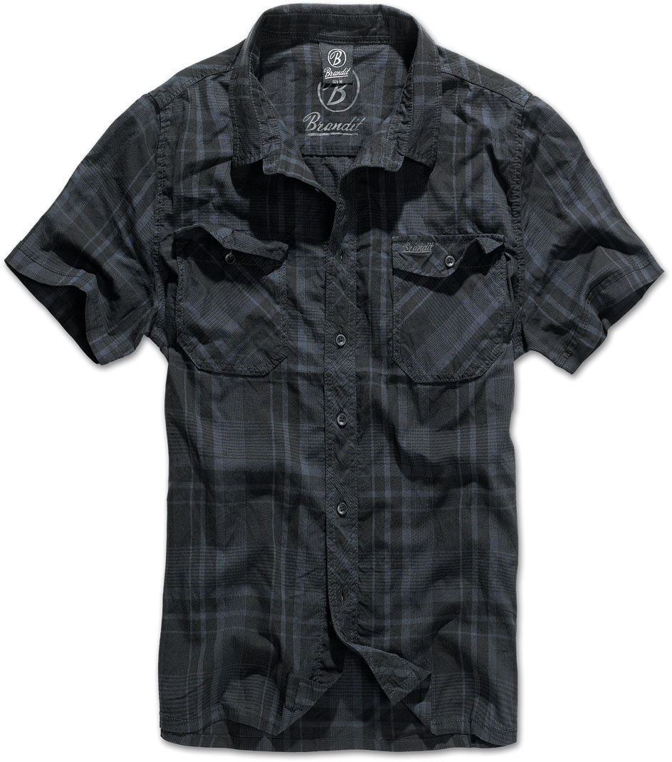 Рубашка Brandit Roadstar Shirt, цвет Black/Blue
Рубашка Brandit Roadstar Shirt, цвет Black/Blue