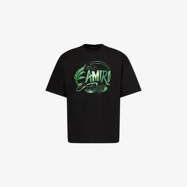 Футболка Amiri с принтом в виде листьев, черный
Футболка Amiri с принтом в виде листьев, черный
