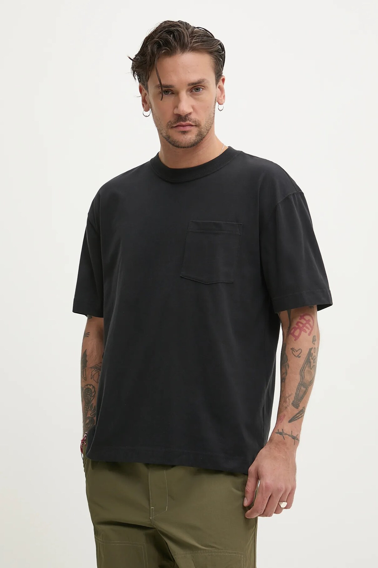 Футболка из хлопка Hollister Co., черный
Футболка из хлопка Hollister Co., черный