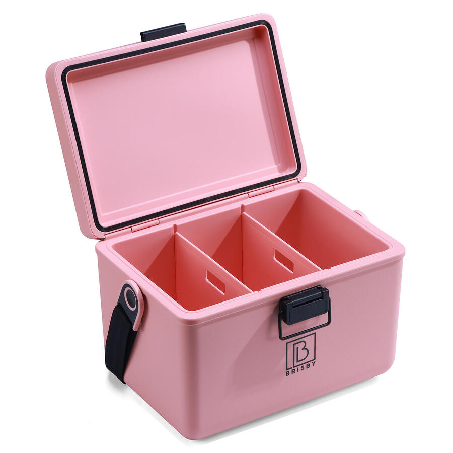 Сумка-холодильник Brisby 12 л с ремнем для переноски, розовая
Сумка-холодильник Brisby 12 л с ремнем для переноски, розовая