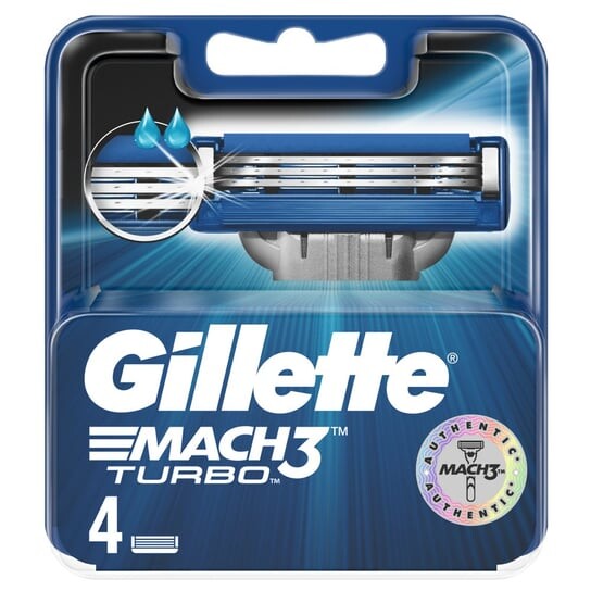 Вставка 8 шт. Gillette Mach 3 Turbo
Вставка 8 шт. Gillette Mach 3 Turbo