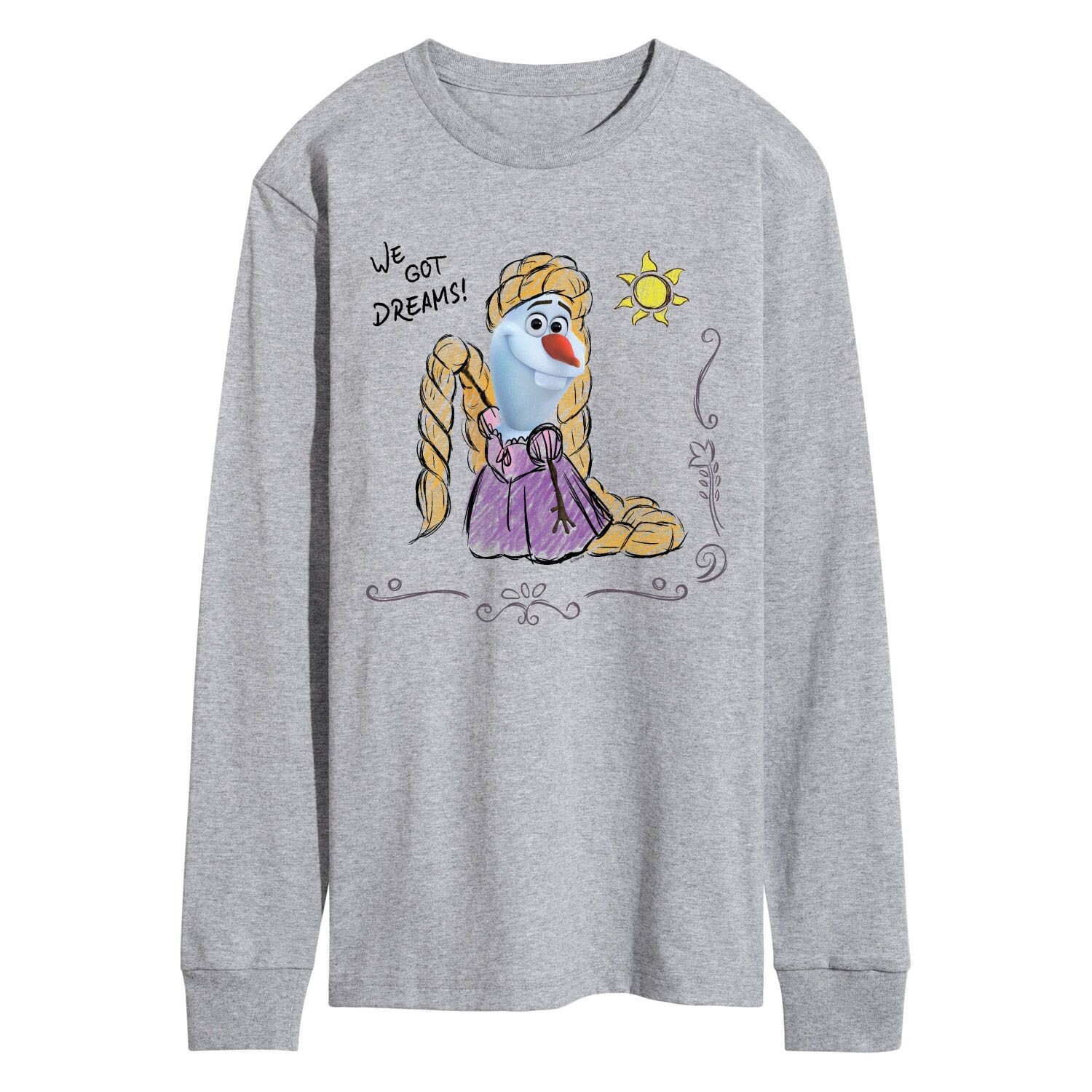 Мужская футболка с длинными рукавами и рисунком Олафа Disney's Frozen: Запутанная история
Мужская футболка с длинными рукавами и рисунком Олафа Disney's Frozen: Запутанная история