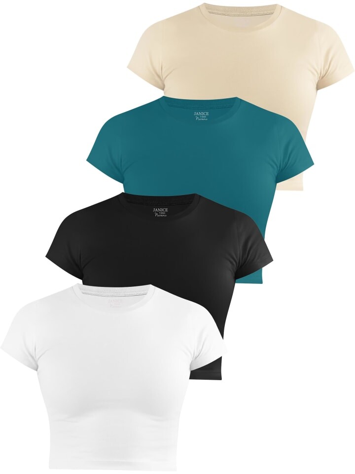 Футболка Janice hochgeschlossen Nerano, цвет weiß/schwarz/petrol/beige
Футболка Janice hochgeschlossen Nerano, цвет weiß/schwarz/petrol/beige