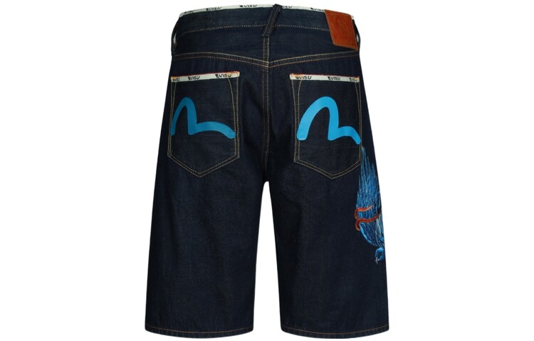 Джинсовые шорты мужские джинсовые синие Evisu, синий
Джинсовые шорты мужские джинсовые синие Evisu, синий