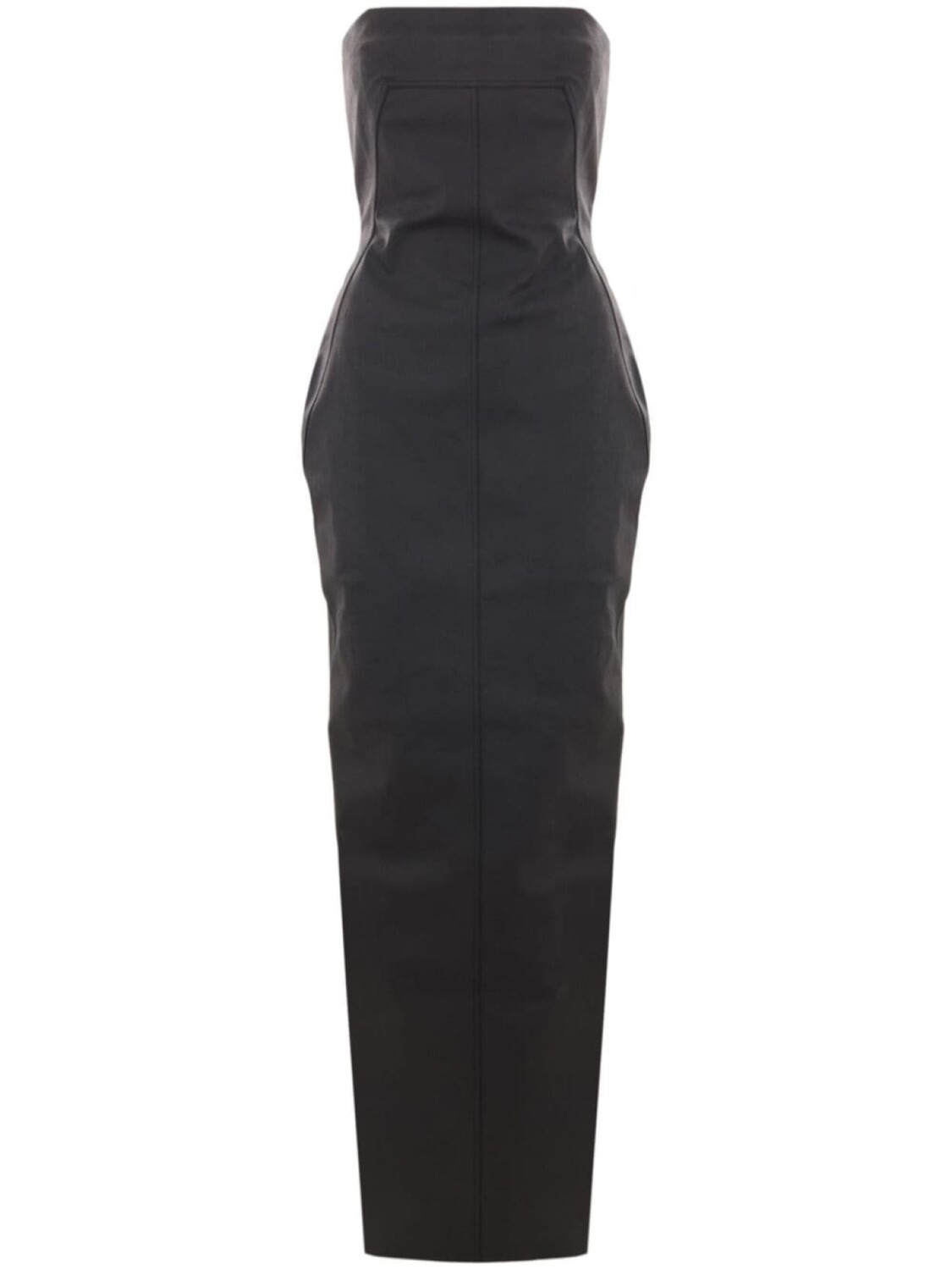 Rick Owens платье без бретелек, черный 
Rick Owens платье без бретелек, черный