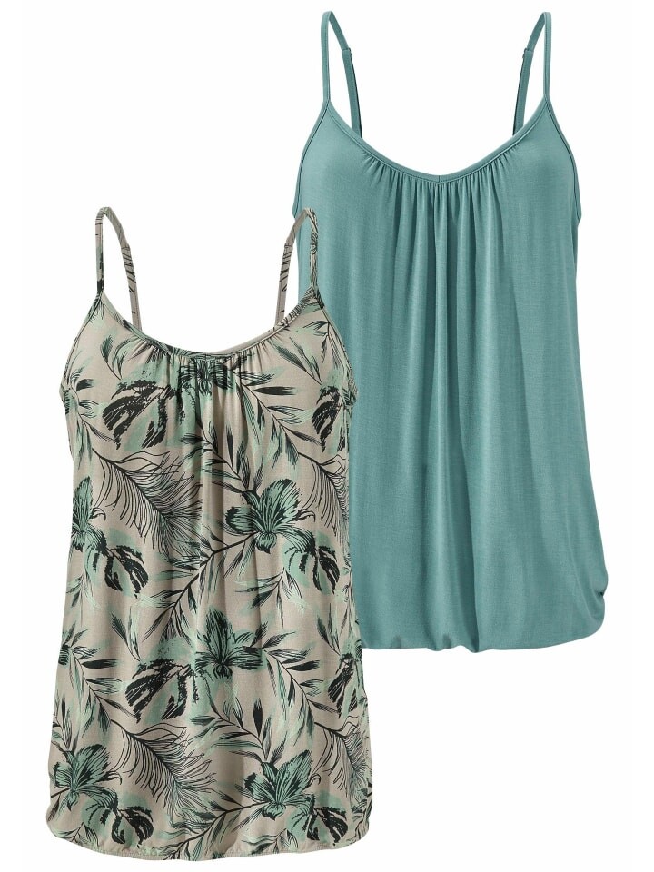 Топ LASCANA Spaghetti, цвет grün-bedruckt, mint
Топ LASCANA Spaghetti, цвет grün-bedruckt, mint