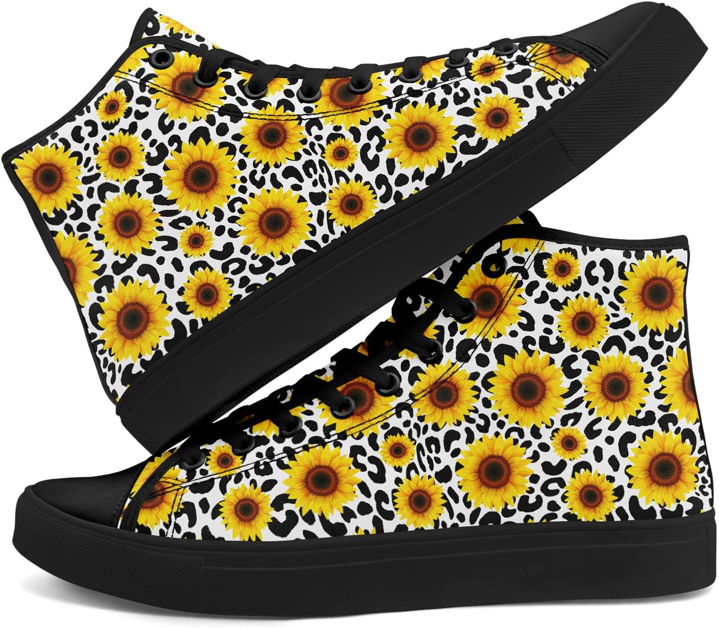 Женские высокие кеды из холщовой ткани AWSOLE Sunflower с цветочным принтом, шнуровкой, плоской подошвой, дышащие повседневные прогулочные кроссовки, белый/черный/желтый/коричневый
Женские высокие кеды из холщовой ткани AWSOLE Sunflower с цветочным принтом, шнуровкой, плоской подошвой, дышащие повседневные прогулочные кроссовки, белый/черный/желтый/коричневый