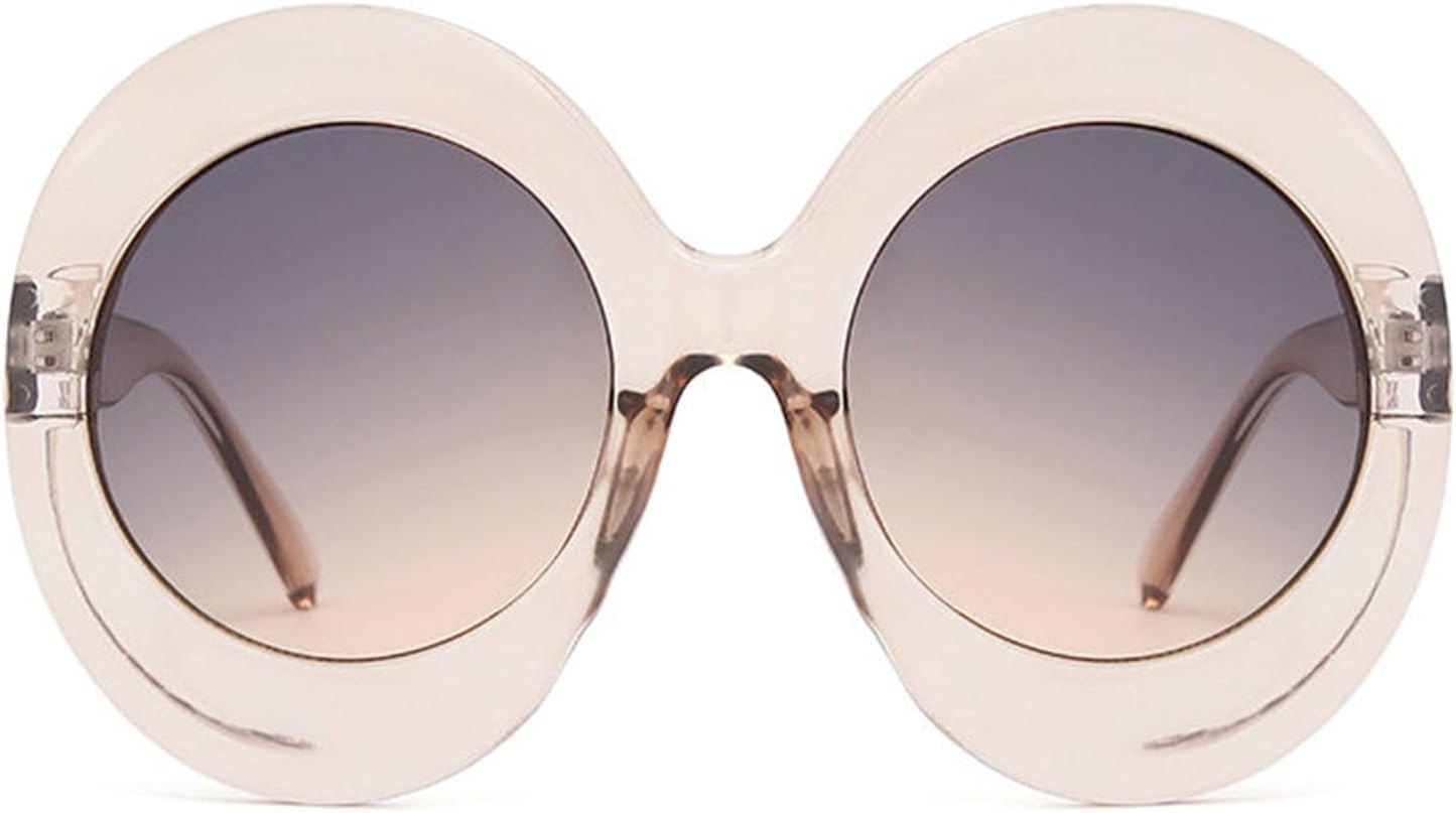 Винтажные большие круглые солнцезащитные очки Helena для женщин, коричневый градиент, увеличенный размер, модные женские солнцезащитные очки класса люкс, S65, Champagne
Винтажные большие круглые солнцезащитные очки Helena для женщин, коричневый градиент, увеличенный размер, модные женские солнцезащитные очки класса люкс, S65, Champagne