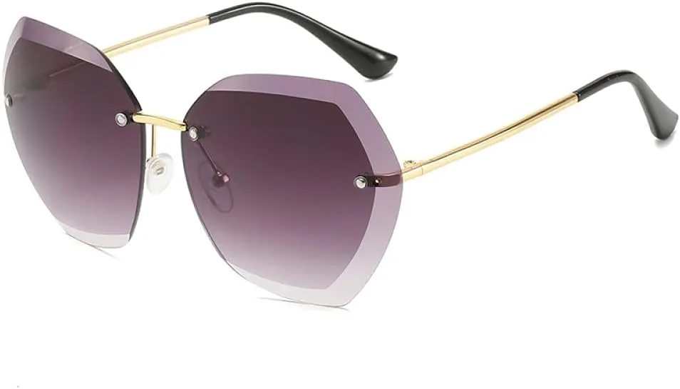 Модные винтажные солнцезащитные очки-пилот без оправы для женщин и мужчин, ретро-очки с градиентными линзами, женские солнцезащитные очки UV400 generic, C3
Модные винтажные солнцезащитные очки-пилот без оправы для женщин и мужчин, ретро-очки с градиентными линзами, женские солнцезащитные очки UV400 generic, C3