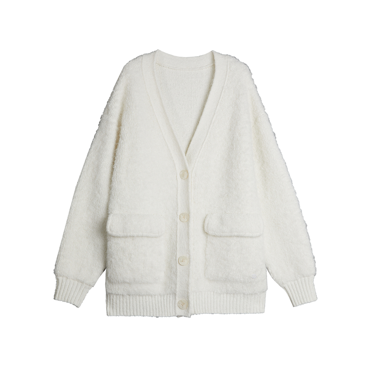 ELLE Свитер женский белый с V-образным вырезом Moderate
ELLE Свитер женский белый с V-образным вырезом Moderate