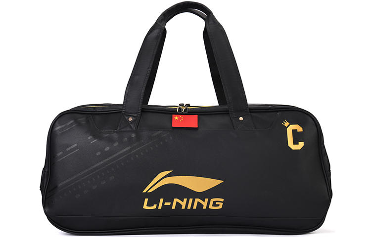 LINING Сумка для бадминтона из микрофибры и искусственной кожи квадратная унисекс черная золотая, Black Gold
LINING Сумка для бадминтона из микрофибры и искусственной кожи квадратная унисекс черная золотая, Black Gold