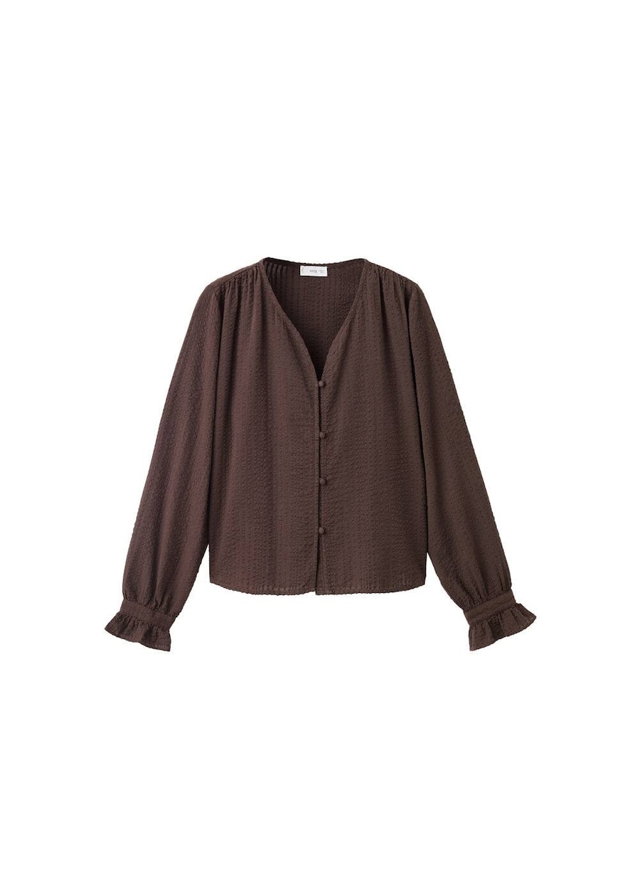 Блуза MANGO TEEN, коричневый
Блуза MANGO TEEN, коричневый