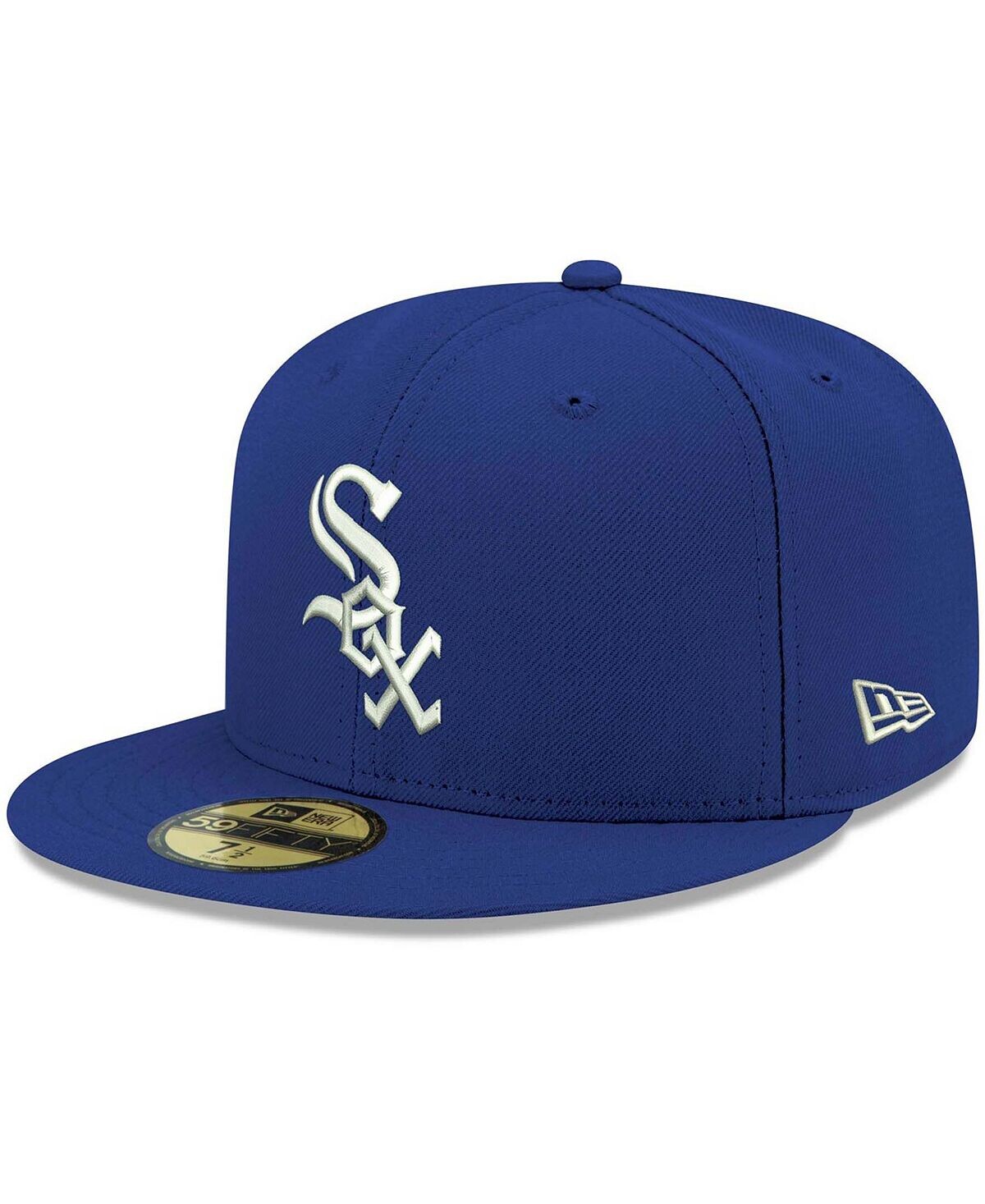 Мужская приталенная кепка Royal Chicago White Sox Logo белая 59FIFTY New Era
Мужская приталенная кепка Royal Chicago White Sox Logo белая 59FIFTY New Era