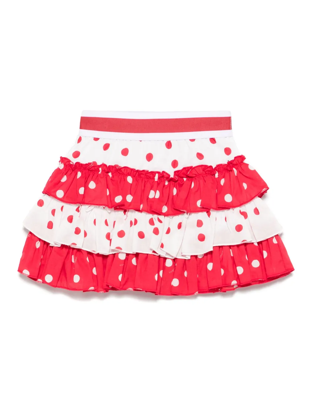 Юбка мини в горох Monnalisa, белый
Юбка мини в горох Monnalisa, белый