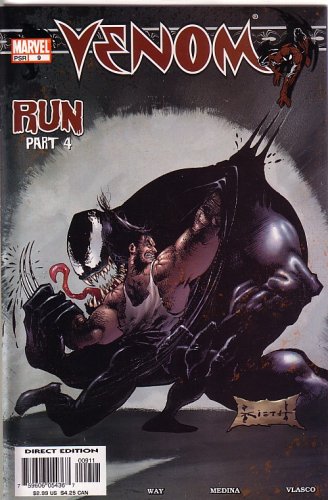 Venom, Vol 1 #9 (Comic Book): Run, Part 4 (MARVEL)
Venom, Vol 1 #9 (Comic Book): Run, Part 4 (MARVEL)
