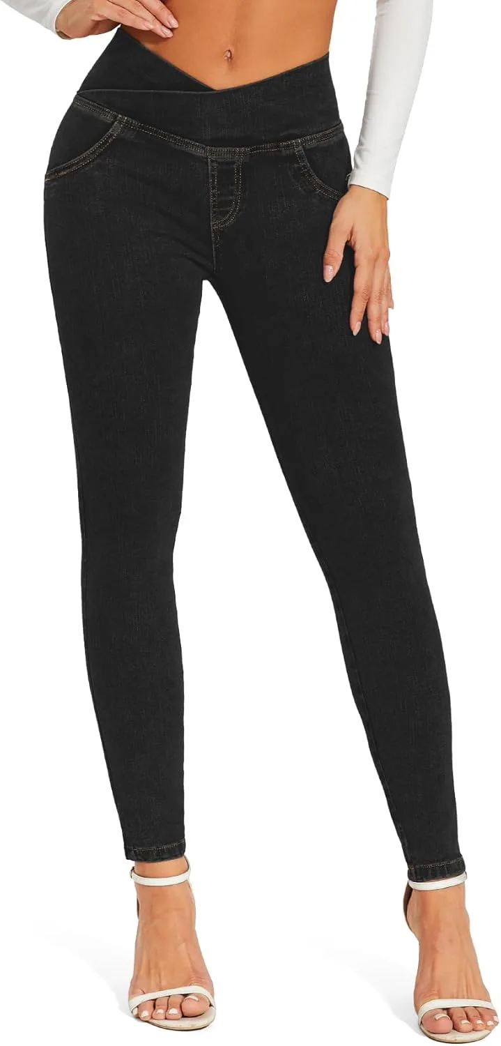 CROSS1946 Crossover Skinny Jeans для женщин High Waist Criss Cross Stretch
CROSS1946 Crossover Skinny Jeans для женщин High Waist Criss Cross Stretch