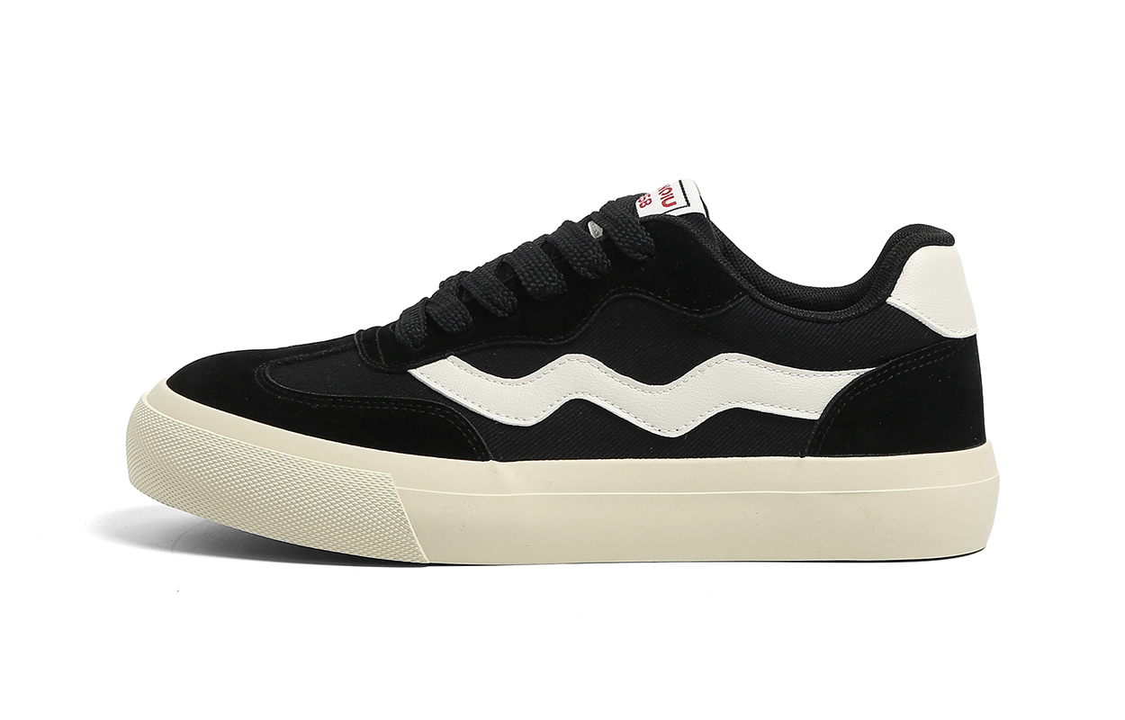 Абразивостойкие амортизирующие лоу-топ скейтборд кроссовки Men's HUANQIU, черный
Абразивостойкие амортизирующие лоу-топ скейтборд кроссовки Men's HUANQIU, черный