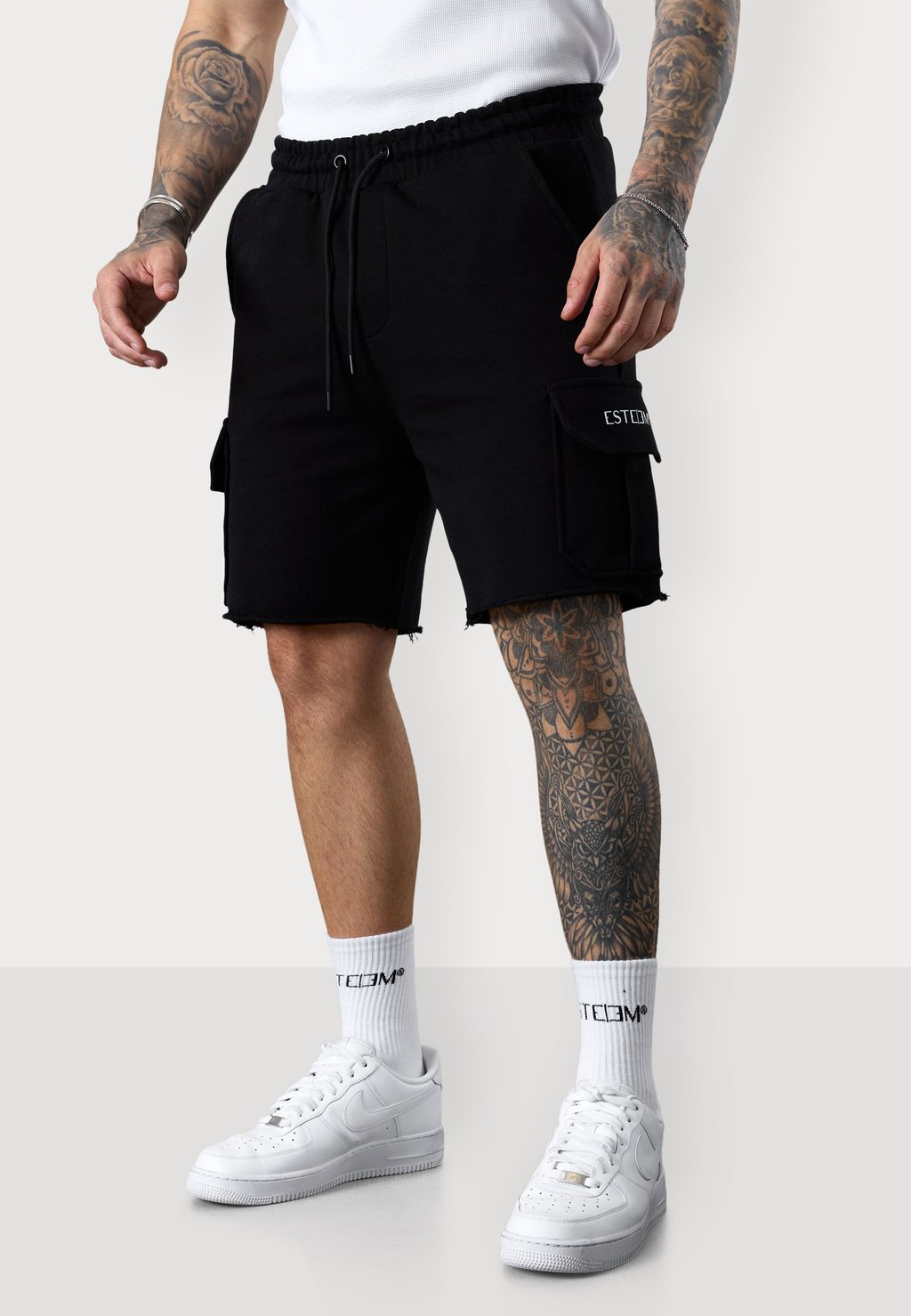 Шорты Tracksuit bottoms ESTEEM, черный 
Шорты Tracksuit bottoms ESTEEM, черный