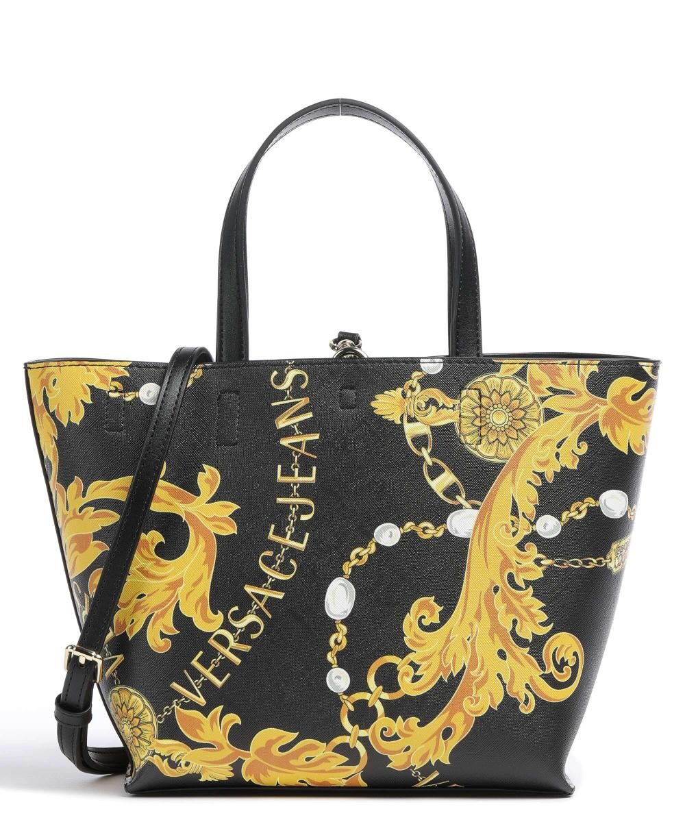 Двусторонний шоппер из искусственной кожи Versace Jeans Couture, черный
Двусторонний шоппер из искусственной кожи Versace Jeans Couture, черный