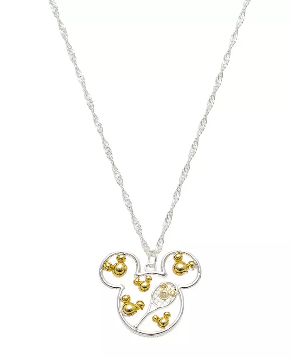 Теннисное ожерелье с подвеской в виде кубического циркония Микки Мауса Disney, two-tone
Теннисное ожерелье с подвеской в виде кубического циркония Микки Мауса Disney, two-tone