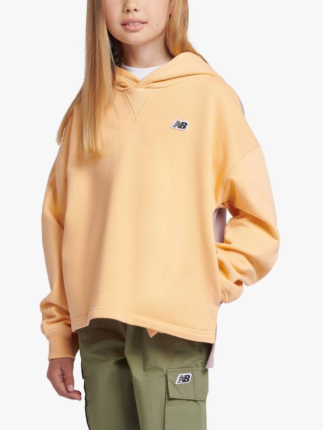Детская премиум хлопковая худи с цветными блоками New Balance, Peach Blossom
Детская премиум хлопковая худи с цветными блоками New Balance, Peach Blossom