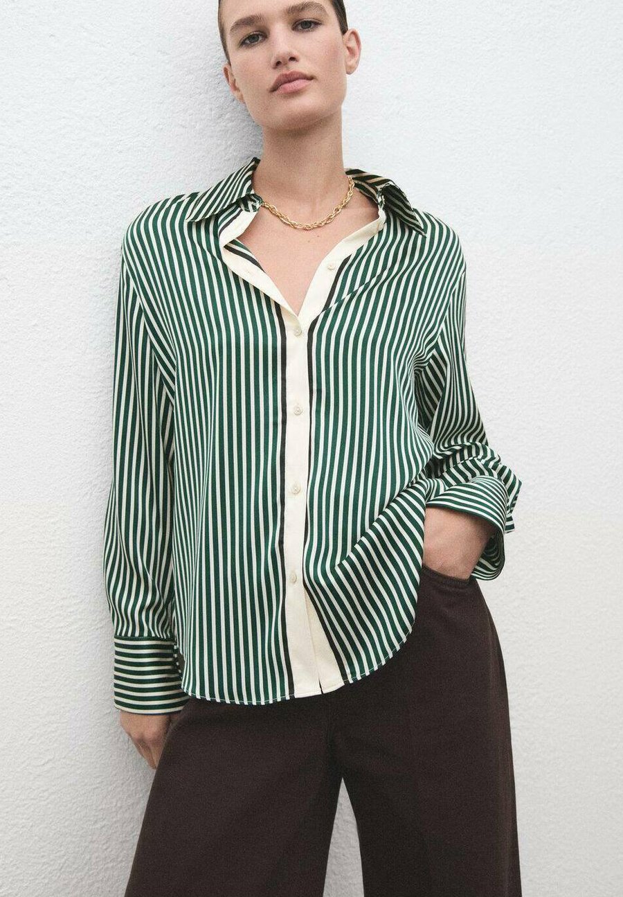 Блуза Mango Button-down blouse, Green
Блуза Mango Button-down blouse, Green