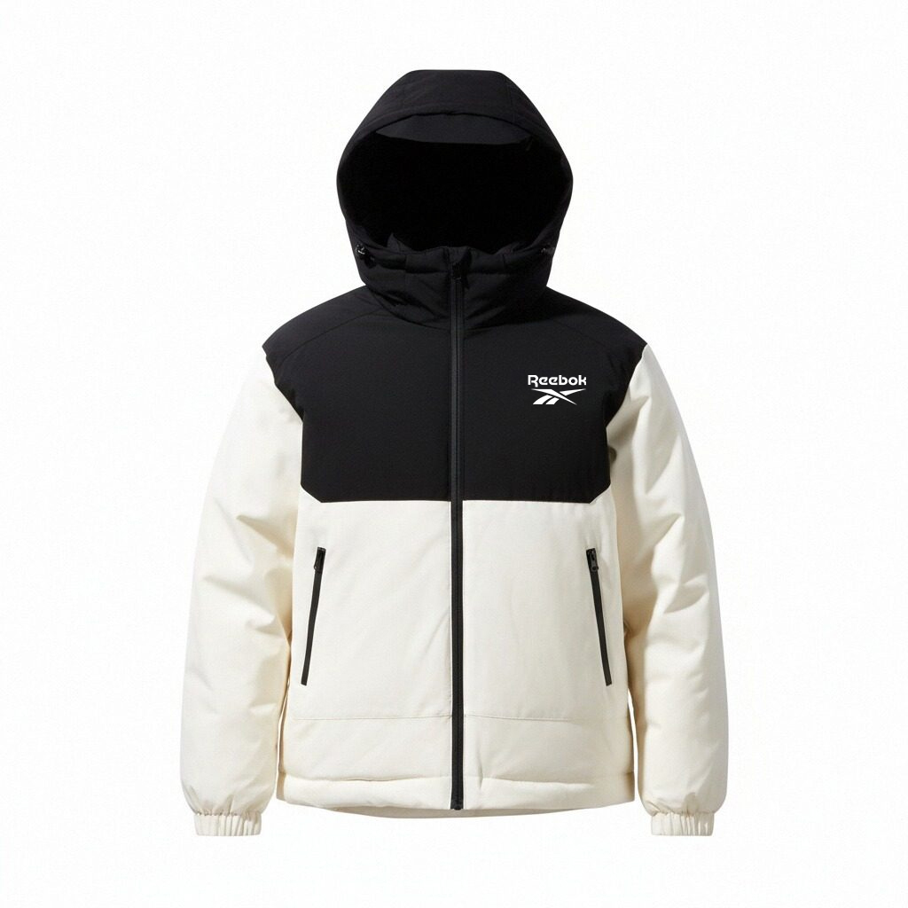 Пуховики Unisex с капюшоном утепленные Reebok, черный/экрю
Пуховики Unisex с капюшоном утепленные Reebok, черный/экрю