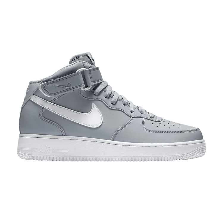 Кроссовки Nike Air Force 1 Mid '07 'Wolf Grey', серый
Кроссовки Nike Air Force 1 Mid '07 'Wolf Grey', серый