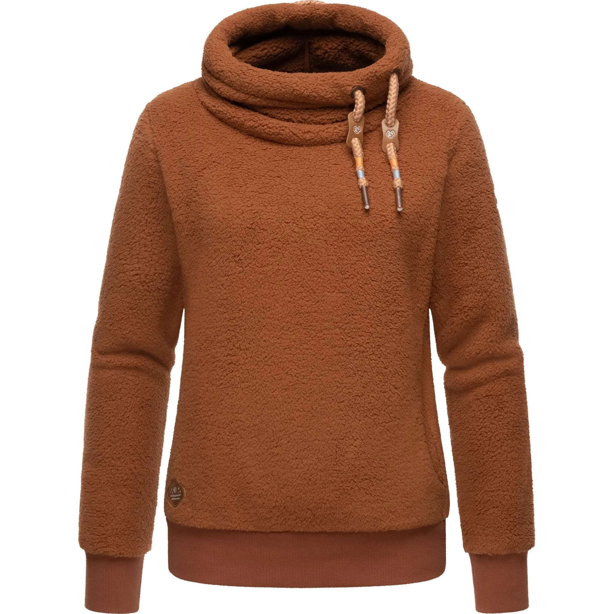 Флисовый свитер Ragwear "Menny", модный свитер из флиса Тедди с воротником-трубой, коричневый
Флисовый свитер Ragwear "Menny", модный свитер из флиса Тедди с воротником-трубой, коричневый