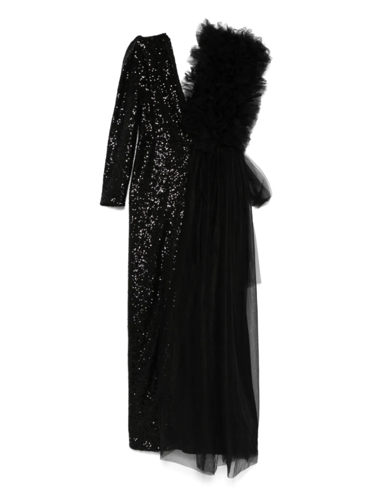 Платье с оборками из коллаборации с Lia Aram Alchemy, черный
Платье с оборками из коллаборации с Lia Aram Alchemy, черный