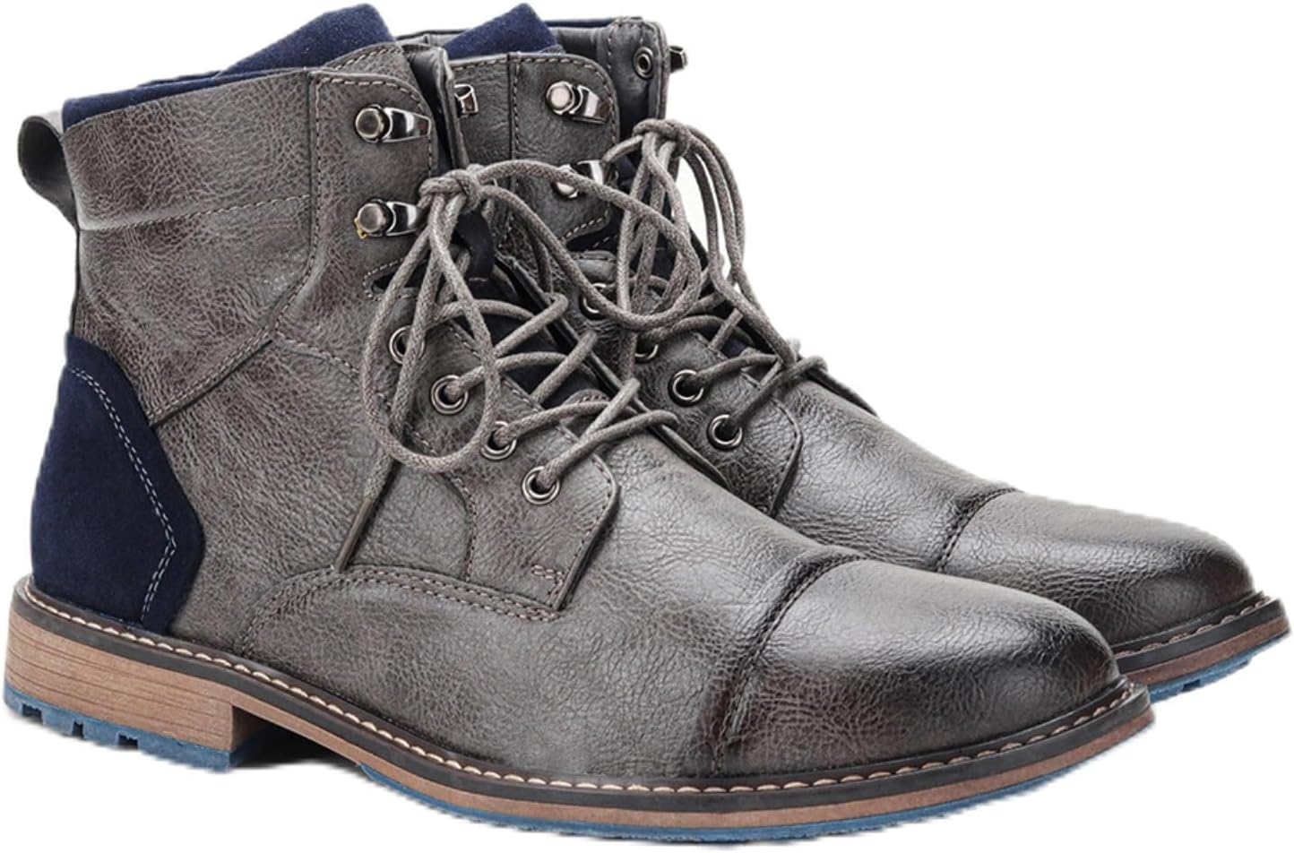 Мужские двухцветные вестерн-башмаки Azttoztto с высокой массивной подошвой, винтажным эффектом, ботинки на шнуровке, повседневная обувь, серый
Мужские двухцветные вестерн-башмаки Azttoztto с высокой массивной подошвой, винтажным эффектом, ботинки на шнуровке, повседневная обувь, серый