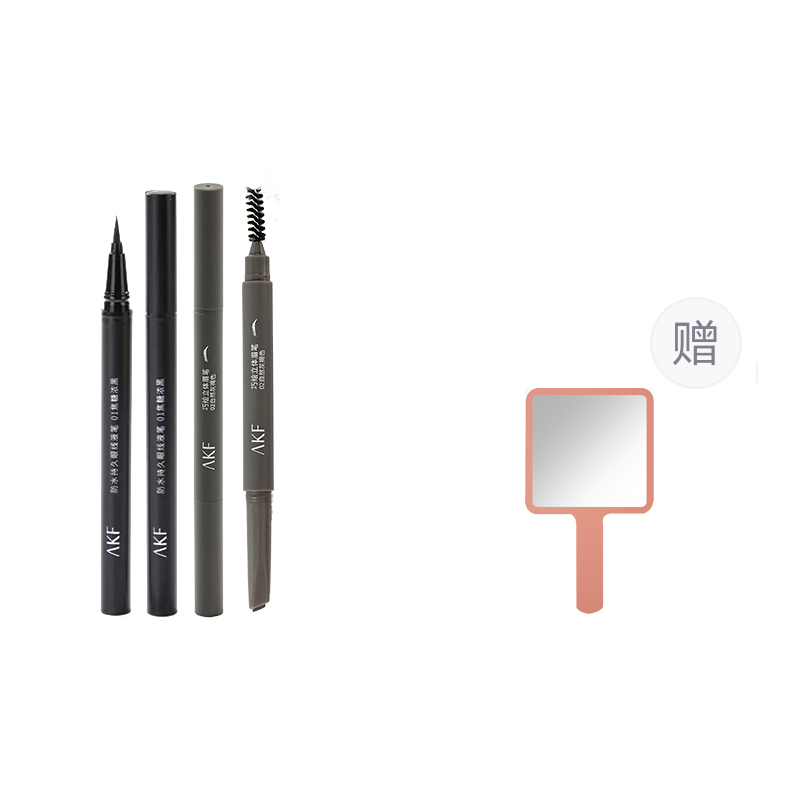 Жидкая подводка для бровей + карандаш для бровей waterproof, легко растушевывается, стойкий макияж AKF
Жидкая подводка для бровей + карандаш для бровей waterproof, легко растушевывается, стойкий макияж AKF