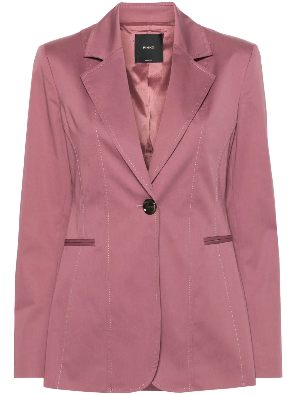 Однобортный пиджак Fiona PINKO, розовый
Однобортный пиджак Fiona PINKO, розовый