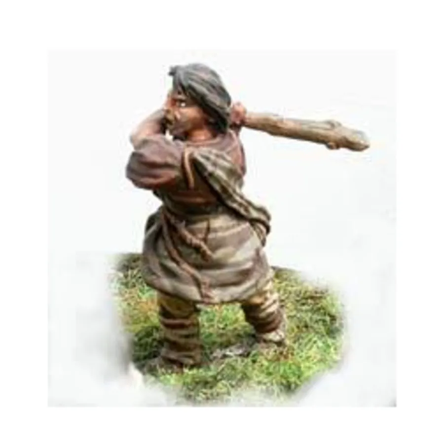 Пехотинец с дубинкой (атакующий), Historical Miniatures - Medieval - Scots, Brave Heart (28mm) (Mirliton SG)
Пехотинец с дубинкой (атакующий), Historical Miniatures - Medieval - Scots, Brave Heart (28mm) (Mirliton SG)