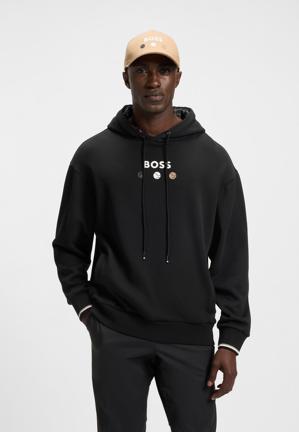 Толстовка с капюшоном OPEN - Sweatshirt BOSS, черный
Толстовка с капюшоном OPEN - Sweatshirt BOSS, черный