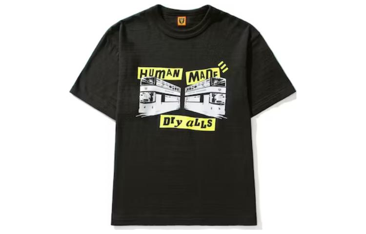 Футболка с рукавом дроп-шиплоудер черная HUMAN MADE
Футболка с рукавом дроп-шиплоудер черная HUMAN MADE