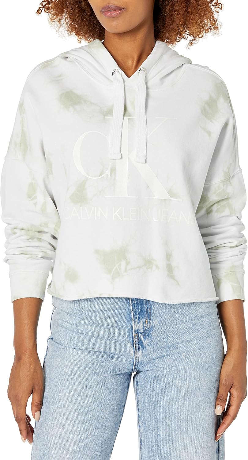 Женская укороченная толстовка с капюшоном Calvin Klein Jeans, Titanium
Женская укороченная толстовка с капюшоном Calvin Klein Jeans, Titanium