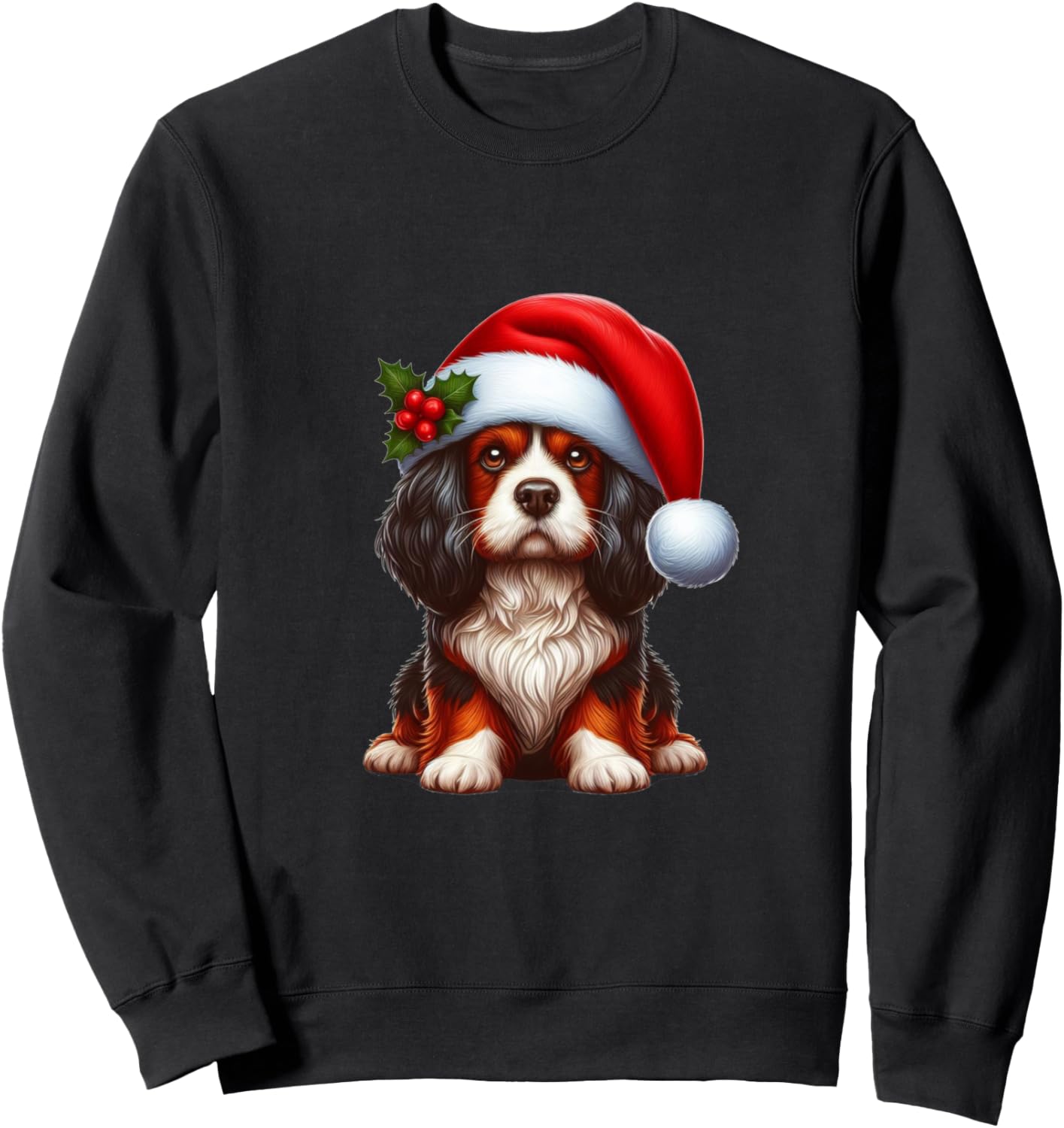 Толстовка, Милая собачка в толстовке и рождественской шапочке Christmas Dog Designs Von Drosoman, черный
Толстовка, Милая собачка в толстовке и рождественской шапочке Christmas Dog Designs Von Drosoman, черный