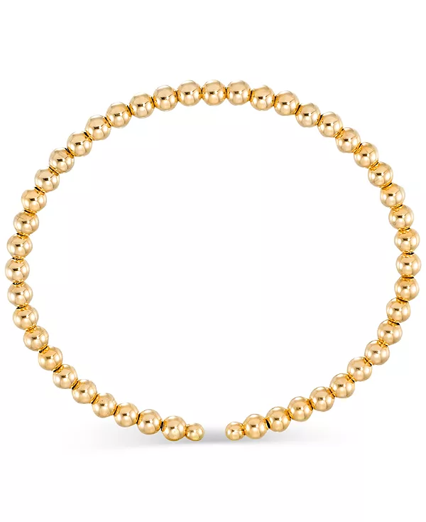 Гибкий браслет с бусинами из 10-каратного желтого золота Macy'S, gold
Гибкий браслет с бусинами из 10-каратного желтого золота Macy'S, gold