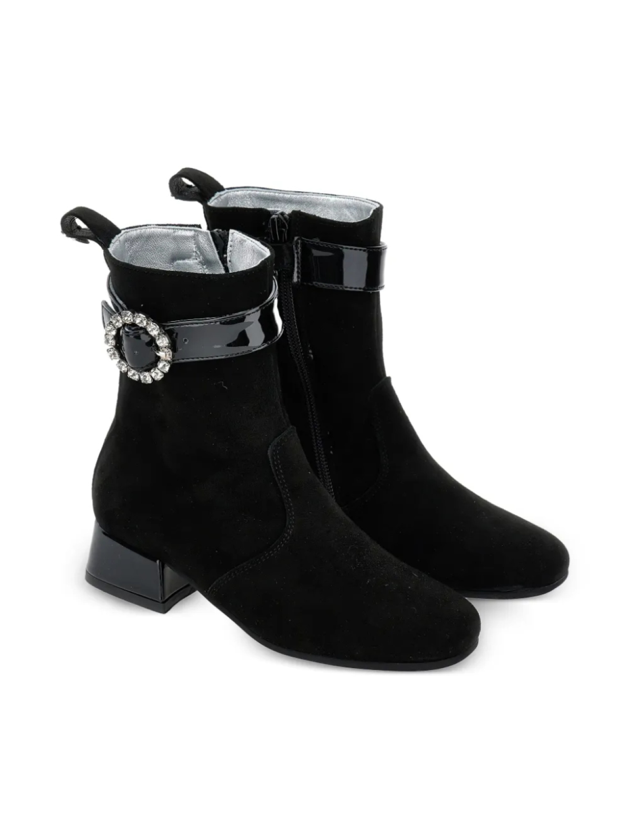 Monnalisa ботинки с кристаллами, черный
Monnalisa ботинки с кристаллами, черный