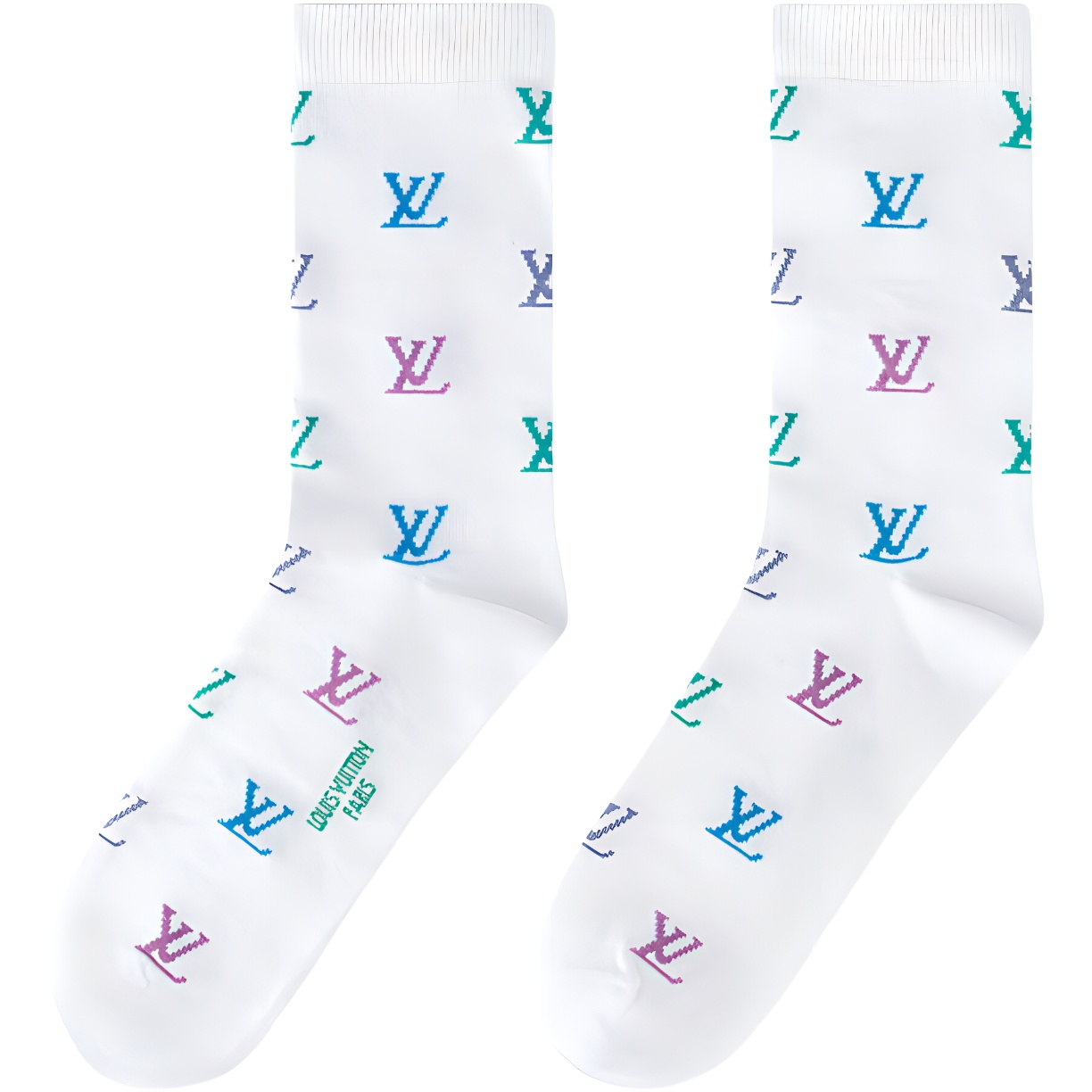 Носки Lv Lv Blason Shading Louis Vuitton, белый
Носки Lv Lv Blason Shading Louis Vuitton, белый