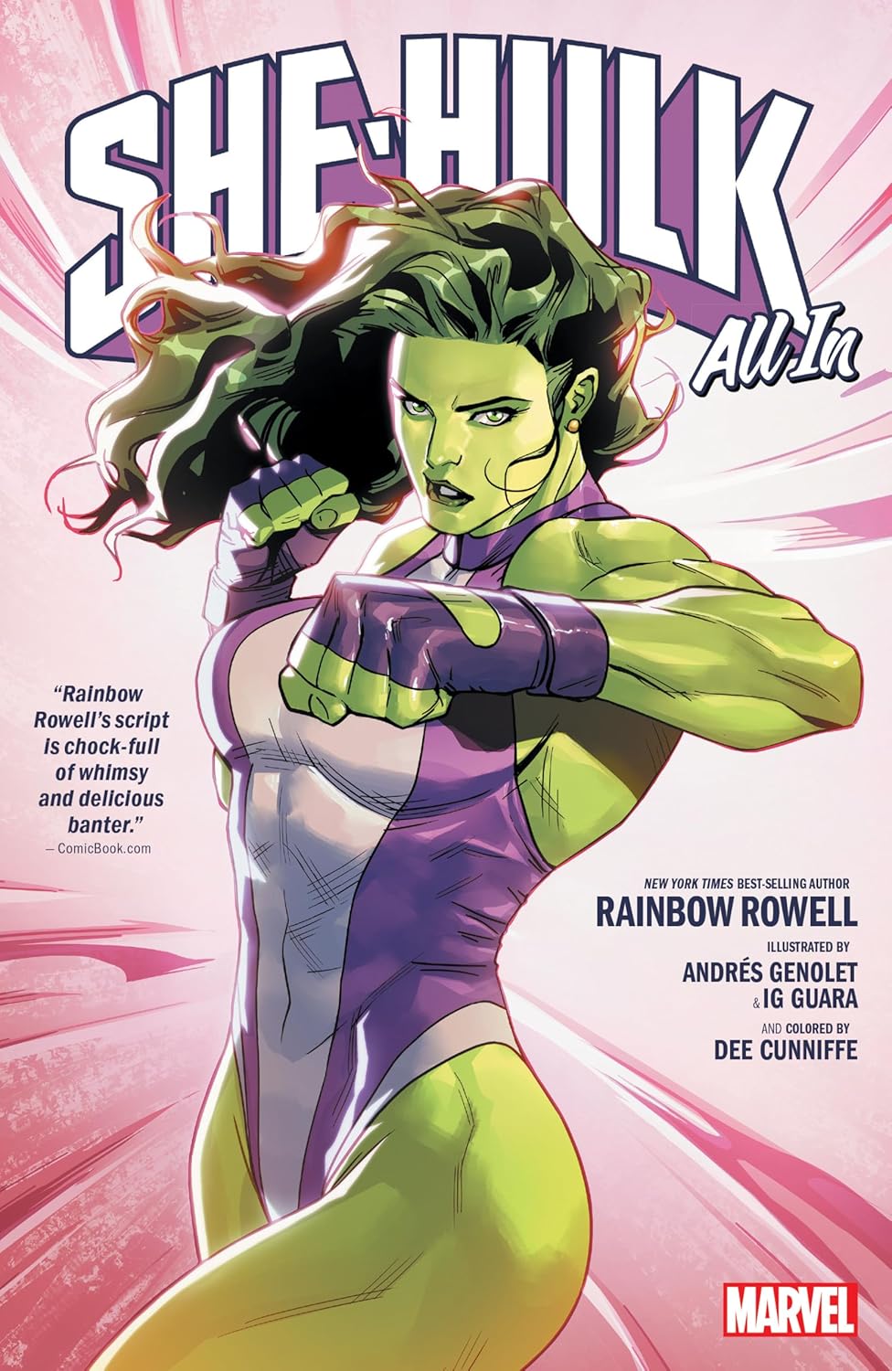 She-Hulk By Rainbow Rowell Vol. 5: All In (SENSATIONAL SHE-HULK) (Marvel Universe)
She-Hulk By Rainbow Rowell Vol. 5: All In (SENSATIONAL SHE-HULK) (Marvel Universe)