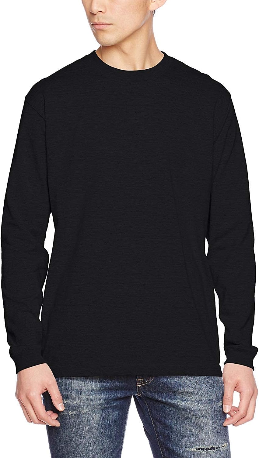 Мужская футболка с длинным рукавом United Athle 501101, плотность ткани 5,6 унций, ребристая отделка 1,6 дюйма, черный
Мужская футболка с длинным рукавом United Athle 501101, плотность ткани 5,6 унций, ребристая отделка 1,6 дюйма, черный