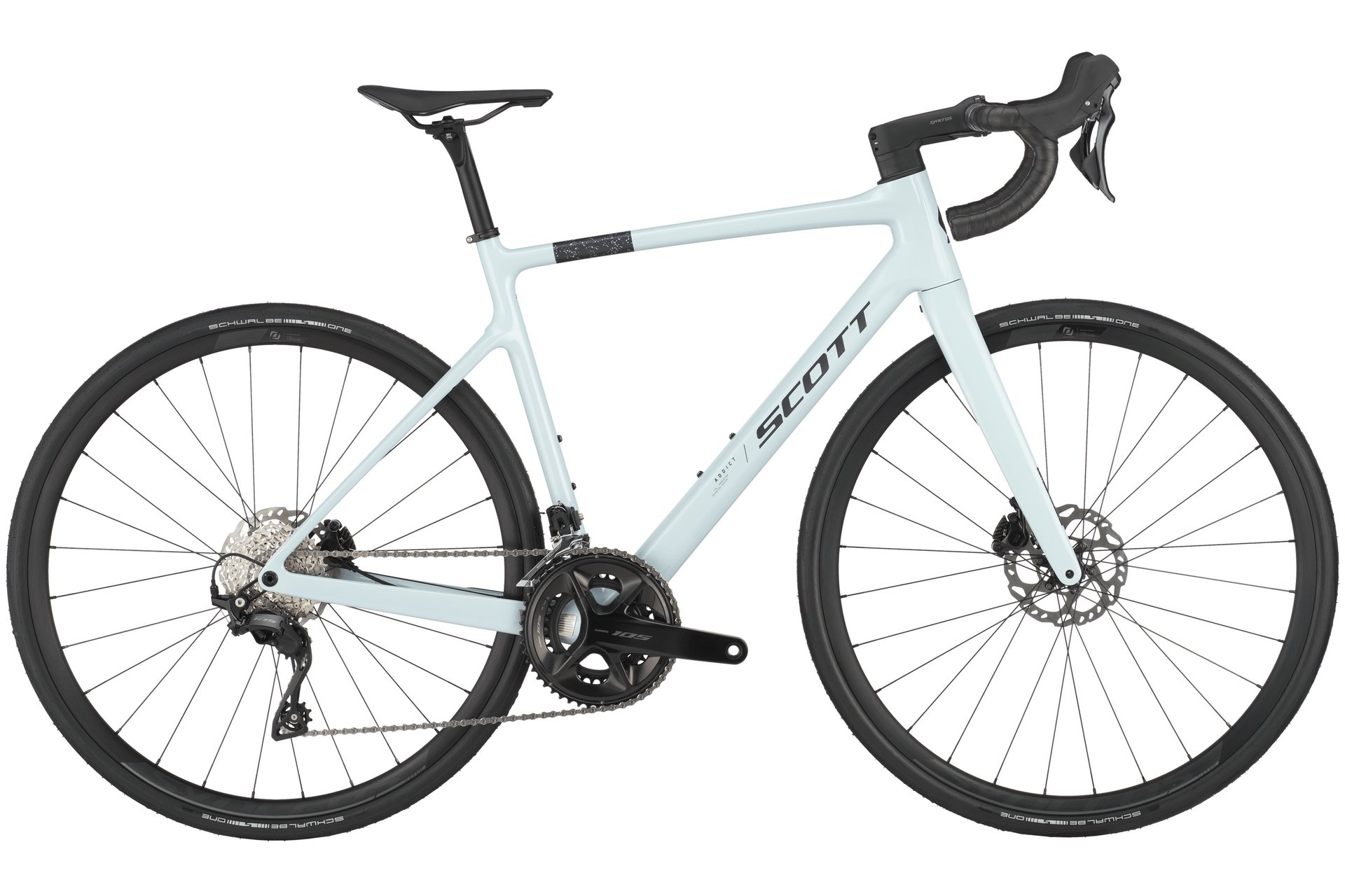 Шоссейный велосипед Scott Addict 50 - 28 дюймов - diamant, grau | mineral grey
Шоссейный велосипед Scott Addict 50 - 28 дюймов - diamant, grau | mineral grey