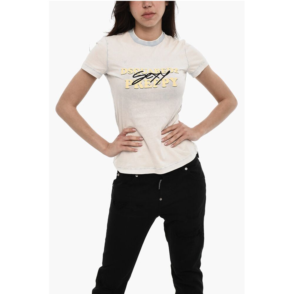 Футболка PREPPY с принтом, эффект Delave Dsquared2, White
Футболка PREPPY с принтом, эффект Delave Dsquared2, White
