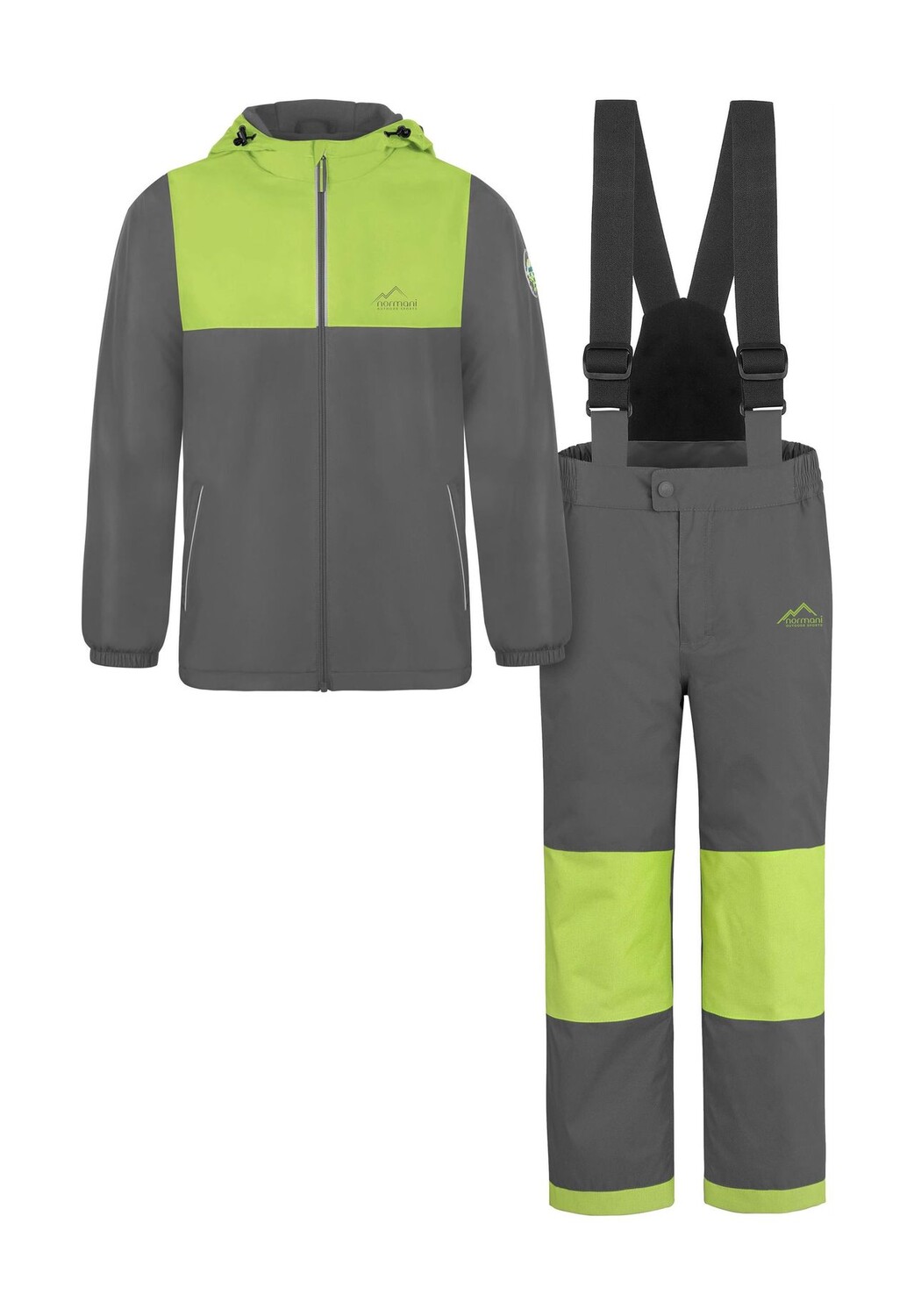 Детский зимний комплект из термоштанов и термокуртки normani, серый
Детский зимний комплект из термоштанов и термокуртки normani, серый