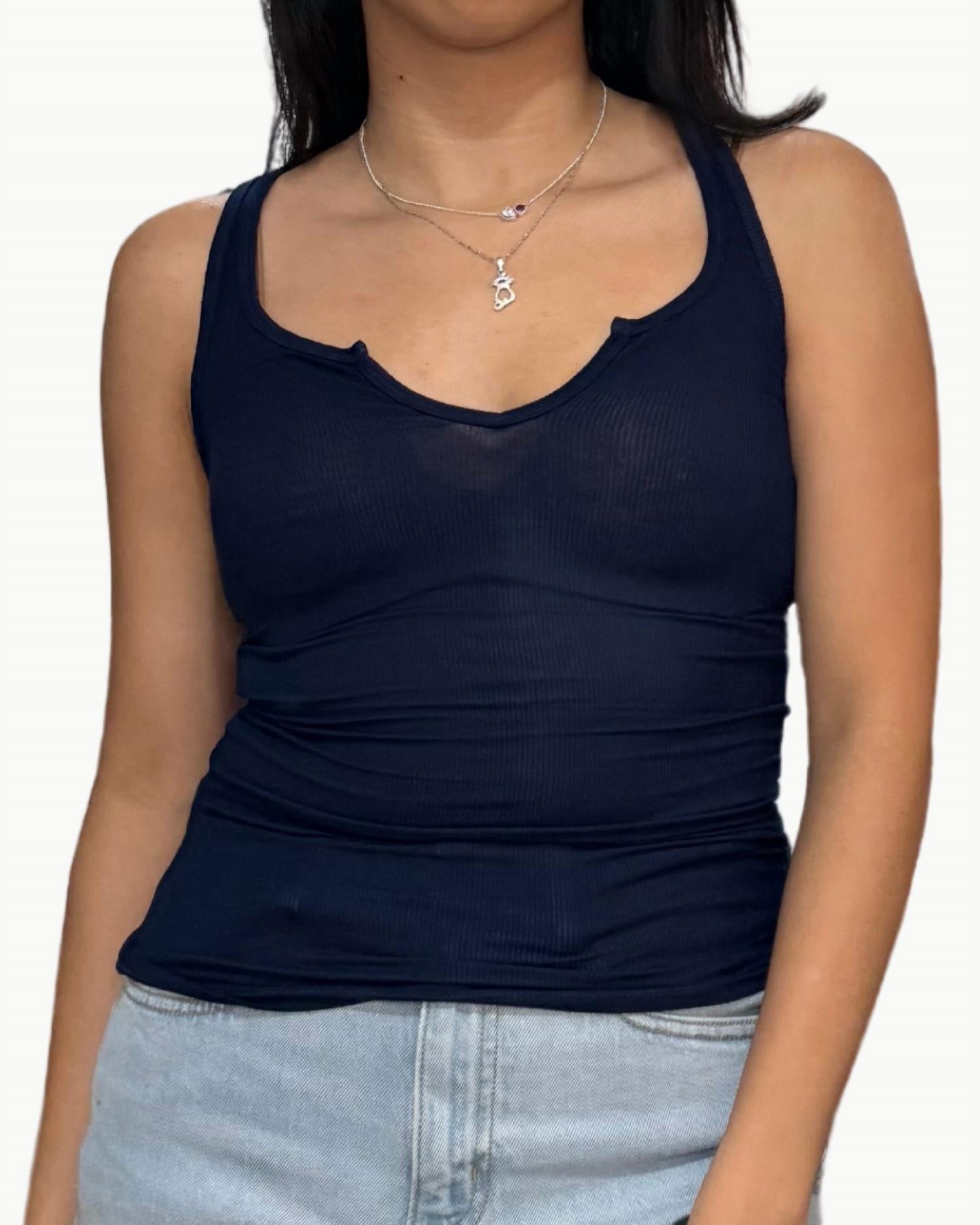 Топ Murphy Front Open Slit Tank In Astral Navy Michael Lauren, Astral Navy
Топ Murphy Front Open Slit Tank In Astral Navy Michael Lauren, Astral Navy